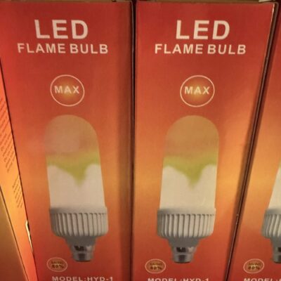 Light Bulb Flame Llampe Dekorative